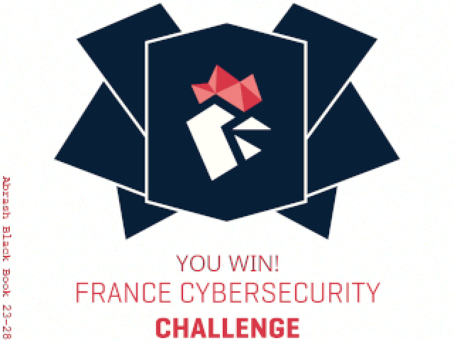 "You Win! France Cybersecurity Challenge" Logo